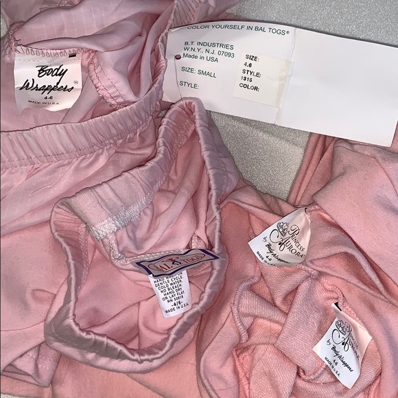 Lot/4: Girls’ S Shorts & Pants Ballet Pink NEW - Picture 2 of 9